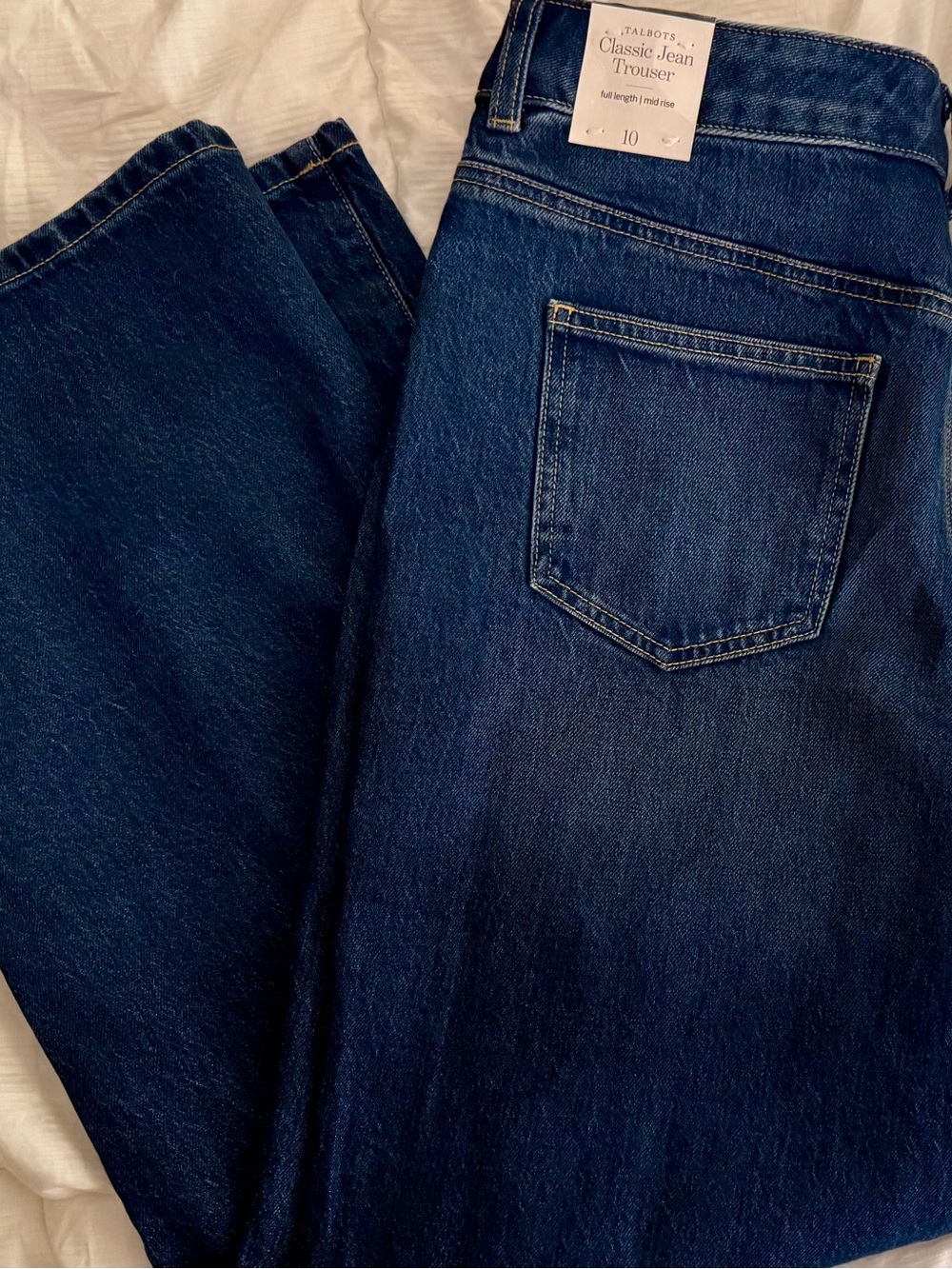 NWT Talbots Jean Trouser